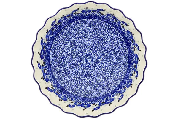 10" Fluted Pie Dish - Eternal Winter