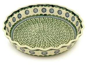 11" Fluted Pie Dish - Maia