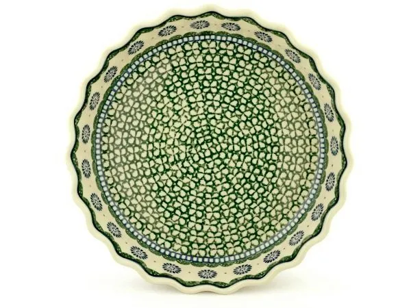 11" Fluted Pie Dish - Maia