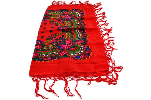 28" Scarf - Red