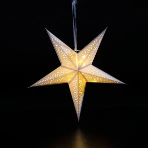 40cm Paper Shooting Star LED Light - North Star