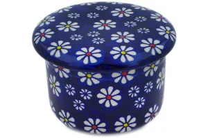 5" French Butter Dish - Daisy Jazz