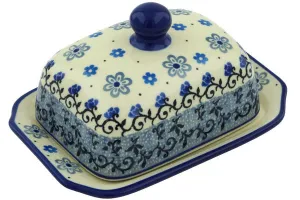 6" Butter Dish - Botanical Ballet