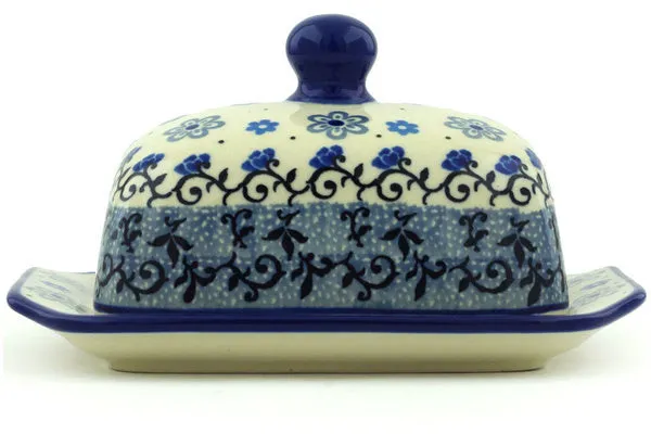 6" Butter Dish - Botanical Ballet