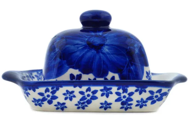 6" Butter Dish - Divine Cobalt