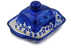 6" Butter Dish - Divine Cobalt