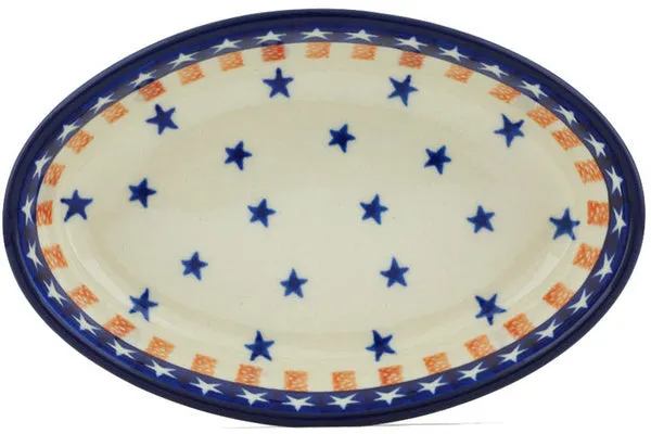 6" Condiment Dish - Classic Americana