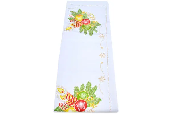 71" Table Cloth 70" - Twinkling Holiday Radiance