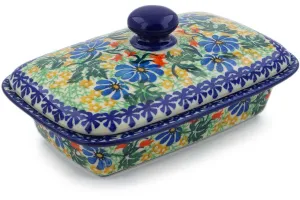 7" Butter Dish - Happy Daisy