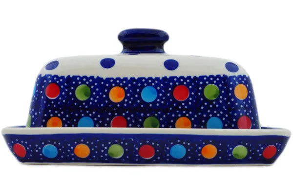 8" Butter Dish - Lights In The Sky