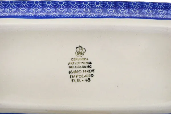 9" Butter Dish - Blue Bliss