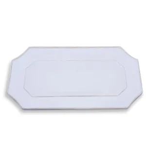 BLUE LONG RECT TRAY - VIDA CHARLESTON