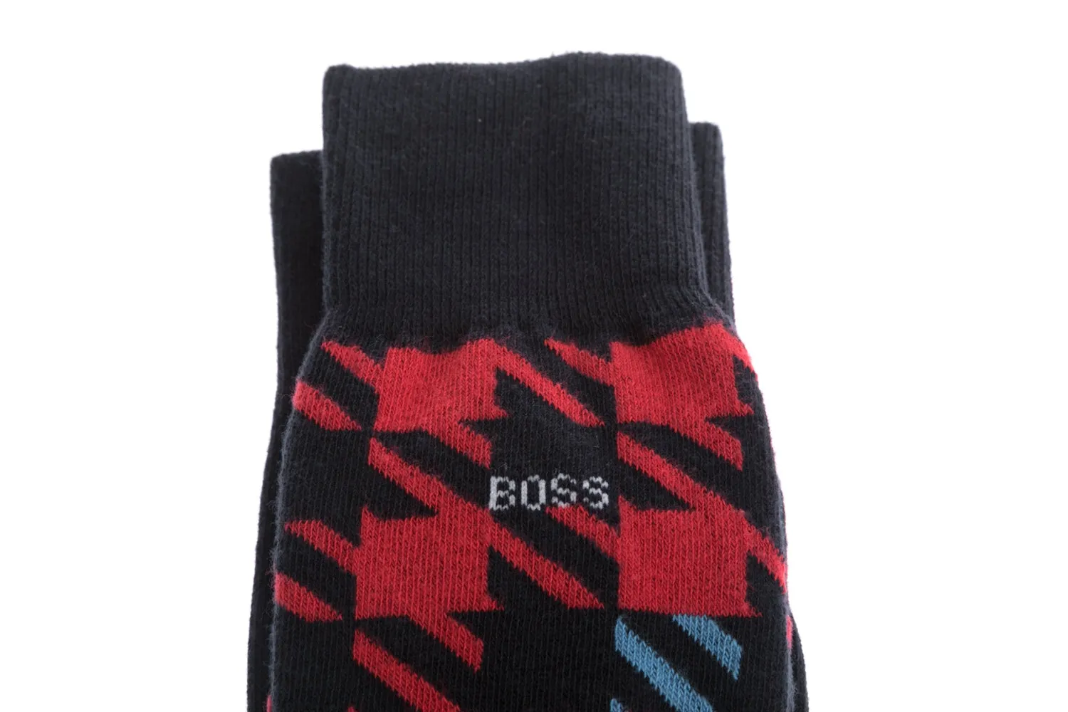 BOSS 2 Pack RS Maxi/Vichy CC Sock in Navy