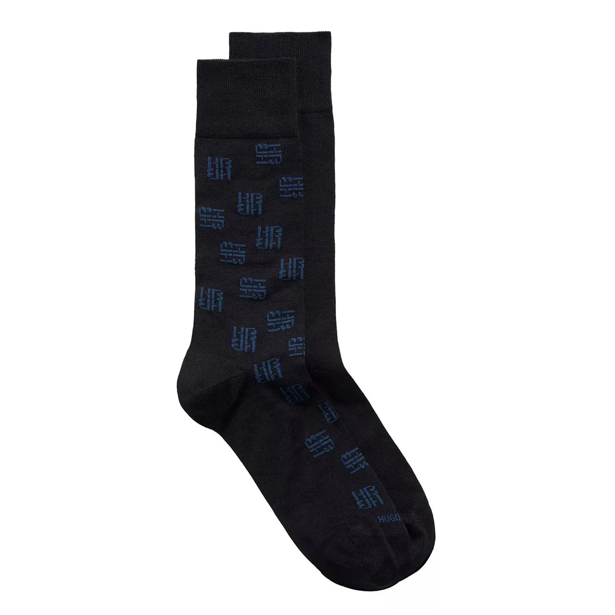 BOSS 2 Pack RS Mini Pattern MC Sock in Navy