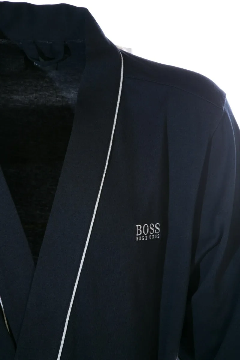 BOSS Kimono Dressing Gown in Navy