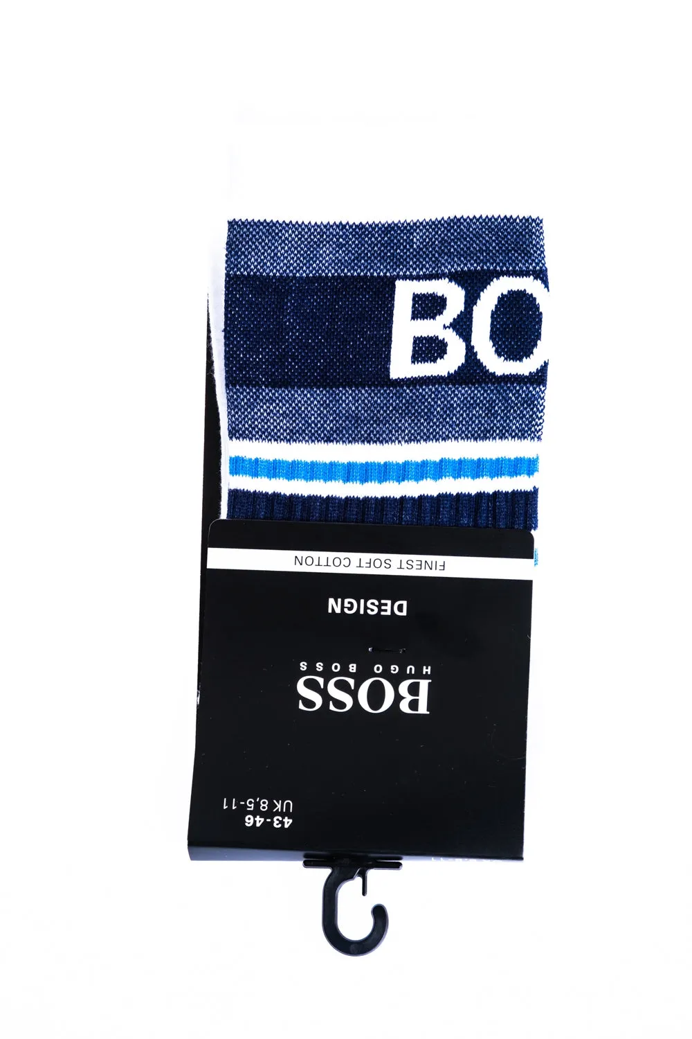 BOSS QS Rib Piquet Sock in White