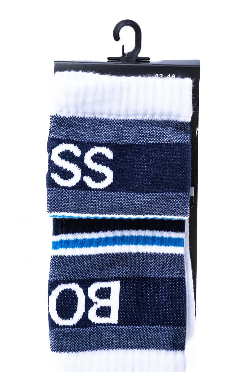 BOSS QS Rib Piquet Sock in White