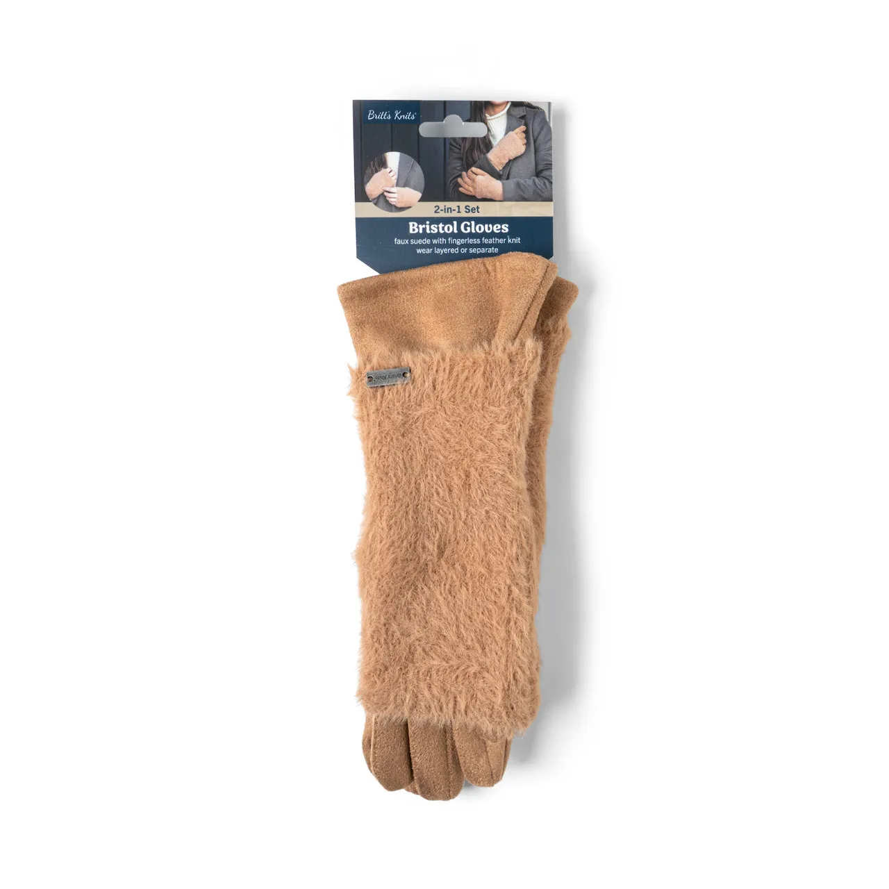 Bristol Convertible Fingerless Gloves - Adult