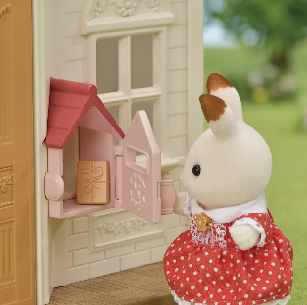 Calico Critters Red Roof Cozy Cottage Starter Home