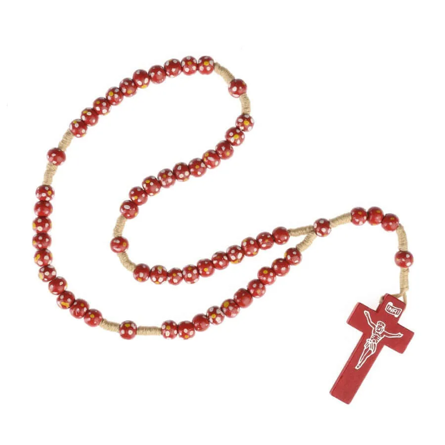 CHILDREN’S ROSARY - RED WOOD