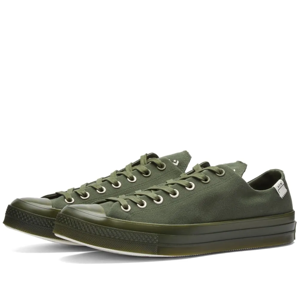 Converse x A-Cold-Wall Chuck Taylor sneakers, dark green