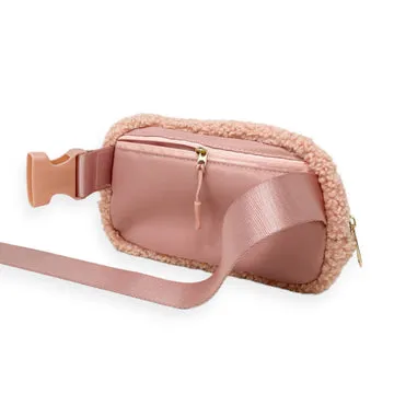 Cozy Blush Cozy All You Need Belt Bag