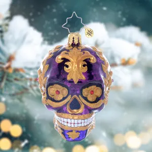 CR, FESTIVE FILIGREE CALAVERA, GEM, 1021746, Radko