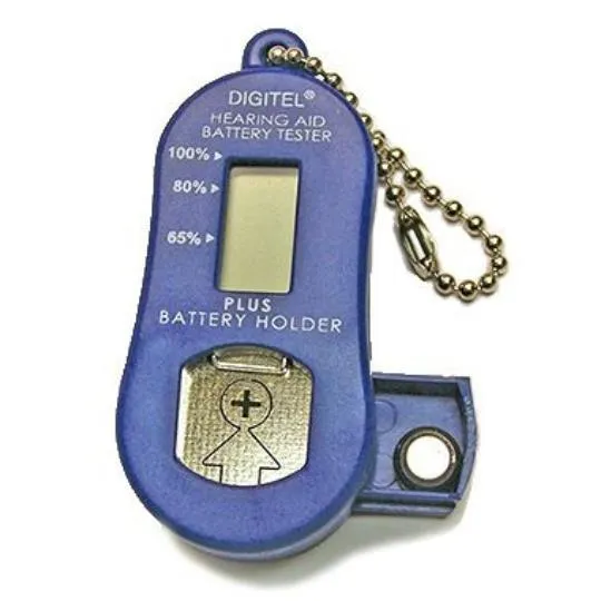 Digital Hearing Aid Battery Tester