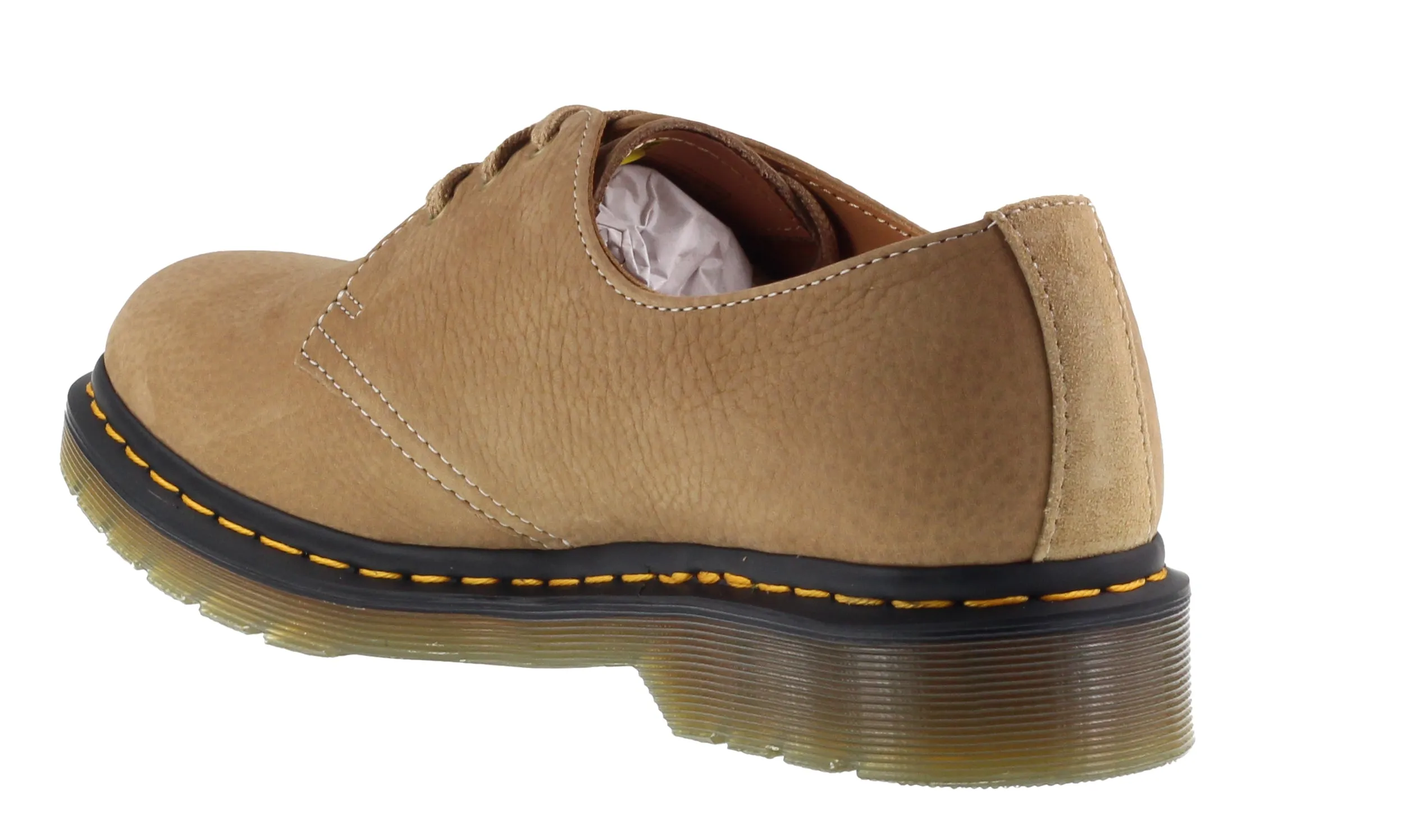 Dr Martens Shoes Mens 1461 Suede Savannah Tan