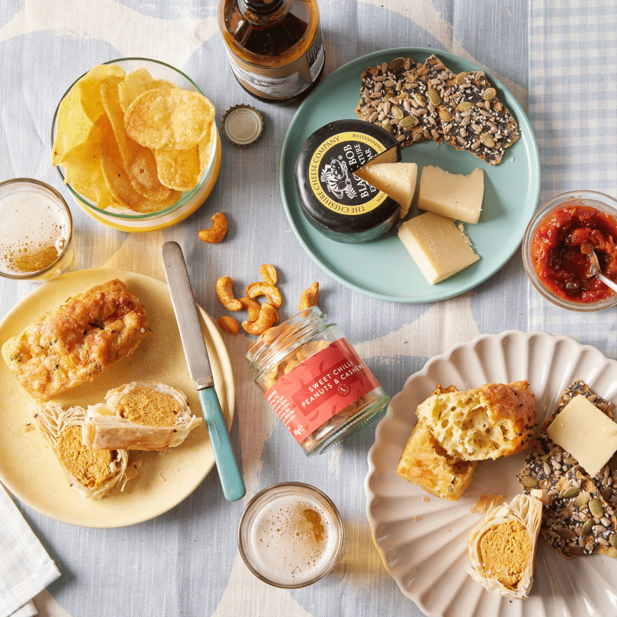 Father's Day Luxe Snack & Beer Hamper