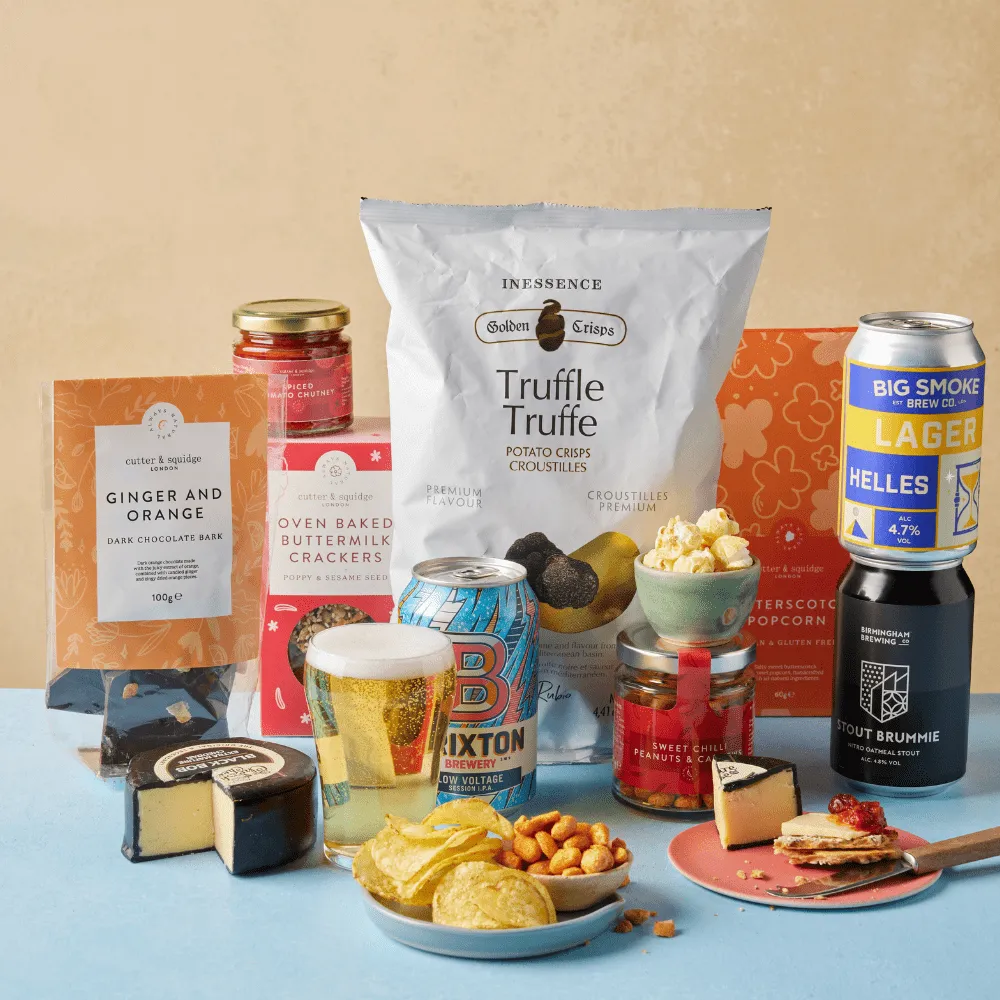 Father's Day Luxe Snack & Beer Hamper