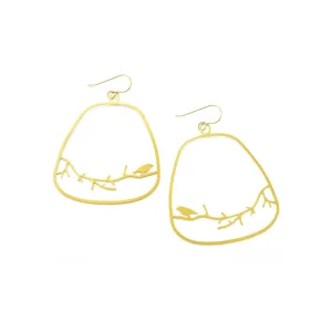 Favorite Bird Gold Plated Earrings