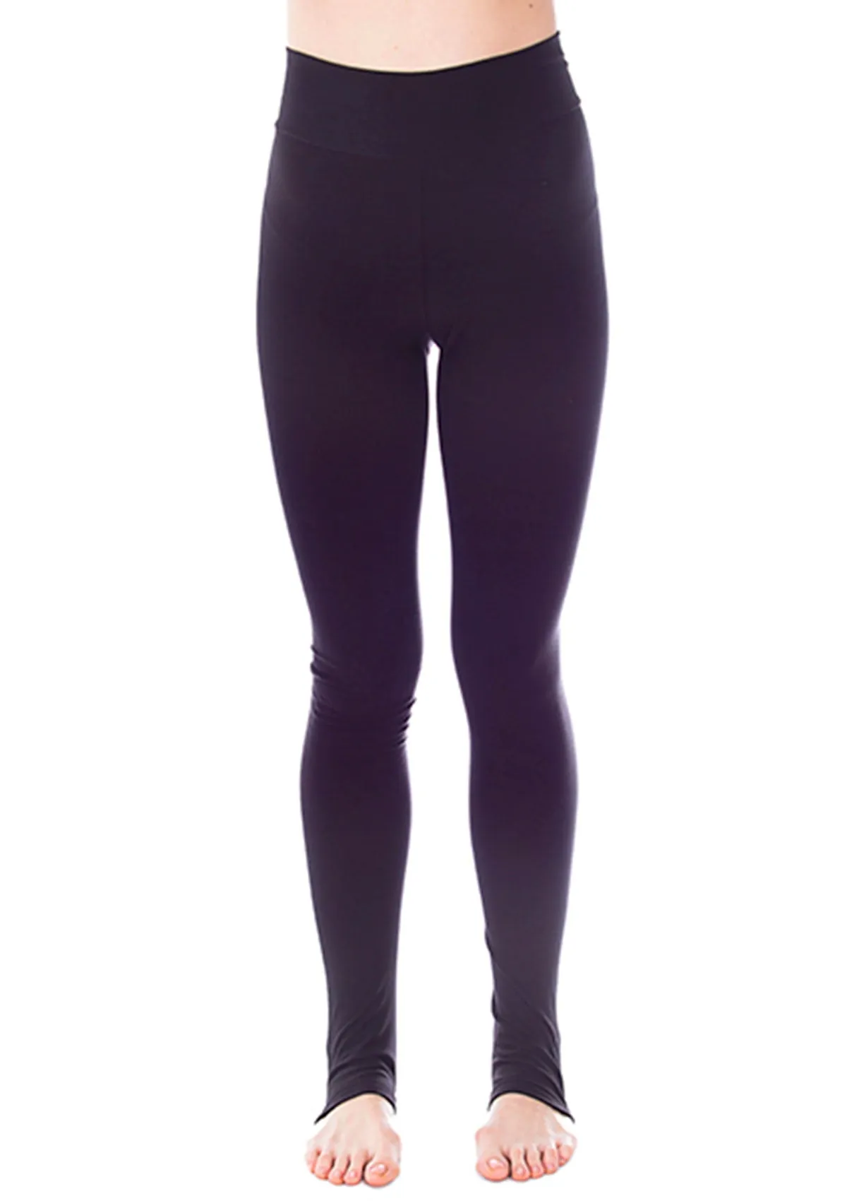 Fleece-Lined Matte Spandex Stirrup Legging