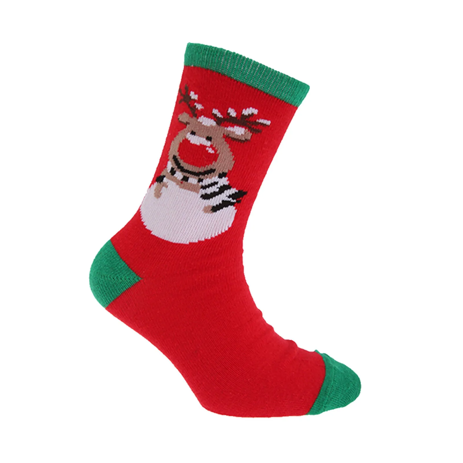 FLOSO Childrens/Kids Christmas Character Novelty Socks (Pack Of 4)