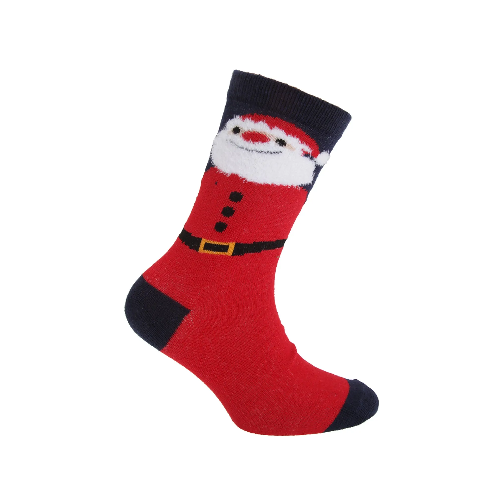 FLOSO Childrens/Kids Christmas Character Novelty Socks (Pack Of 4)