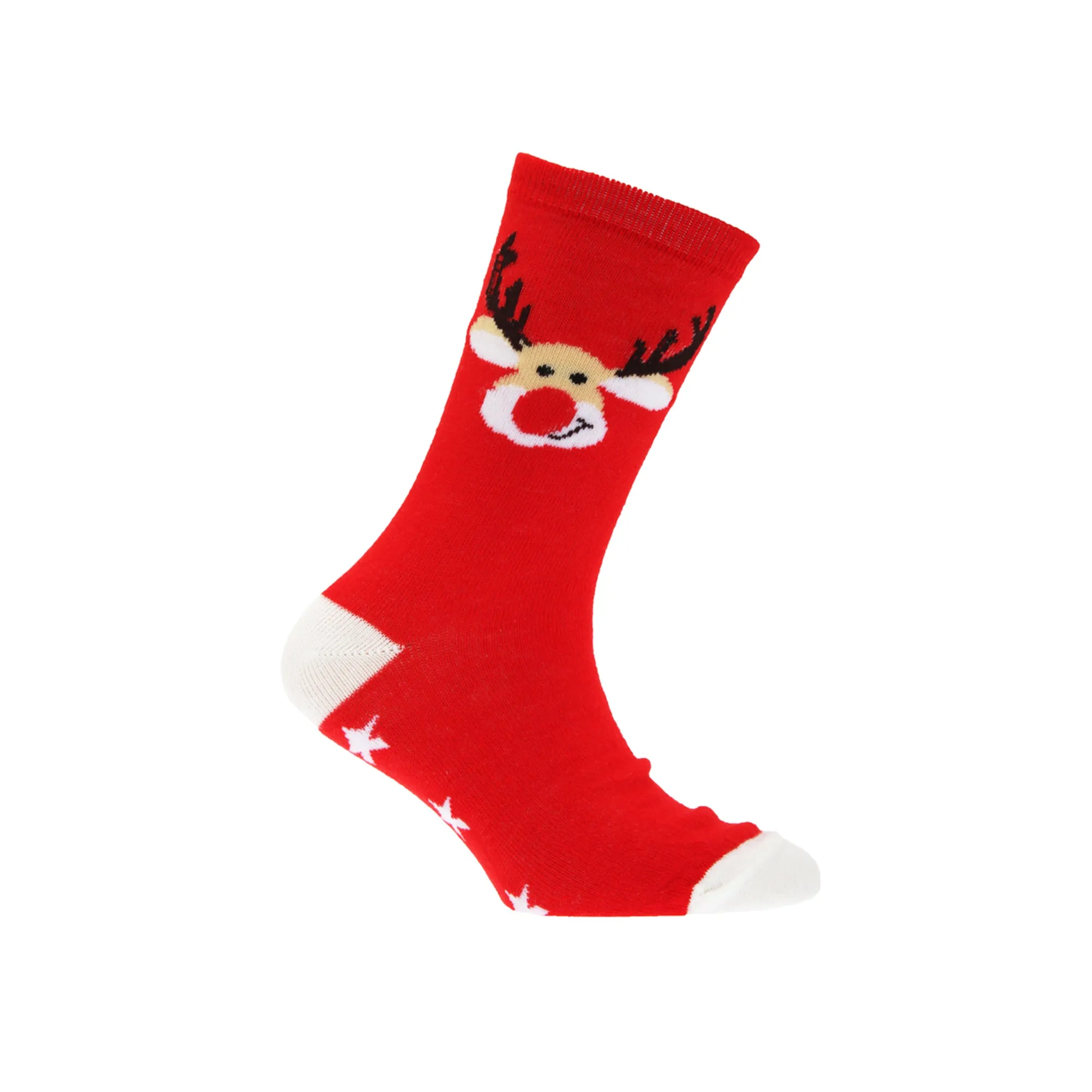 FLOSO Childrens/Kids Christmas Character Novelty Socks (Pack Of 4)