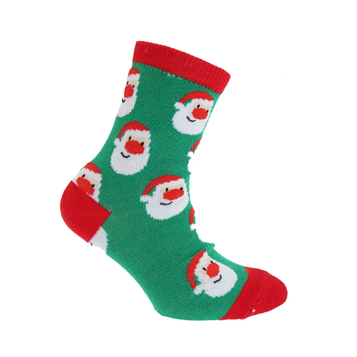 FLOSO Childrens/Kids Christmas Character Novelty Socks (Pack Of 4)