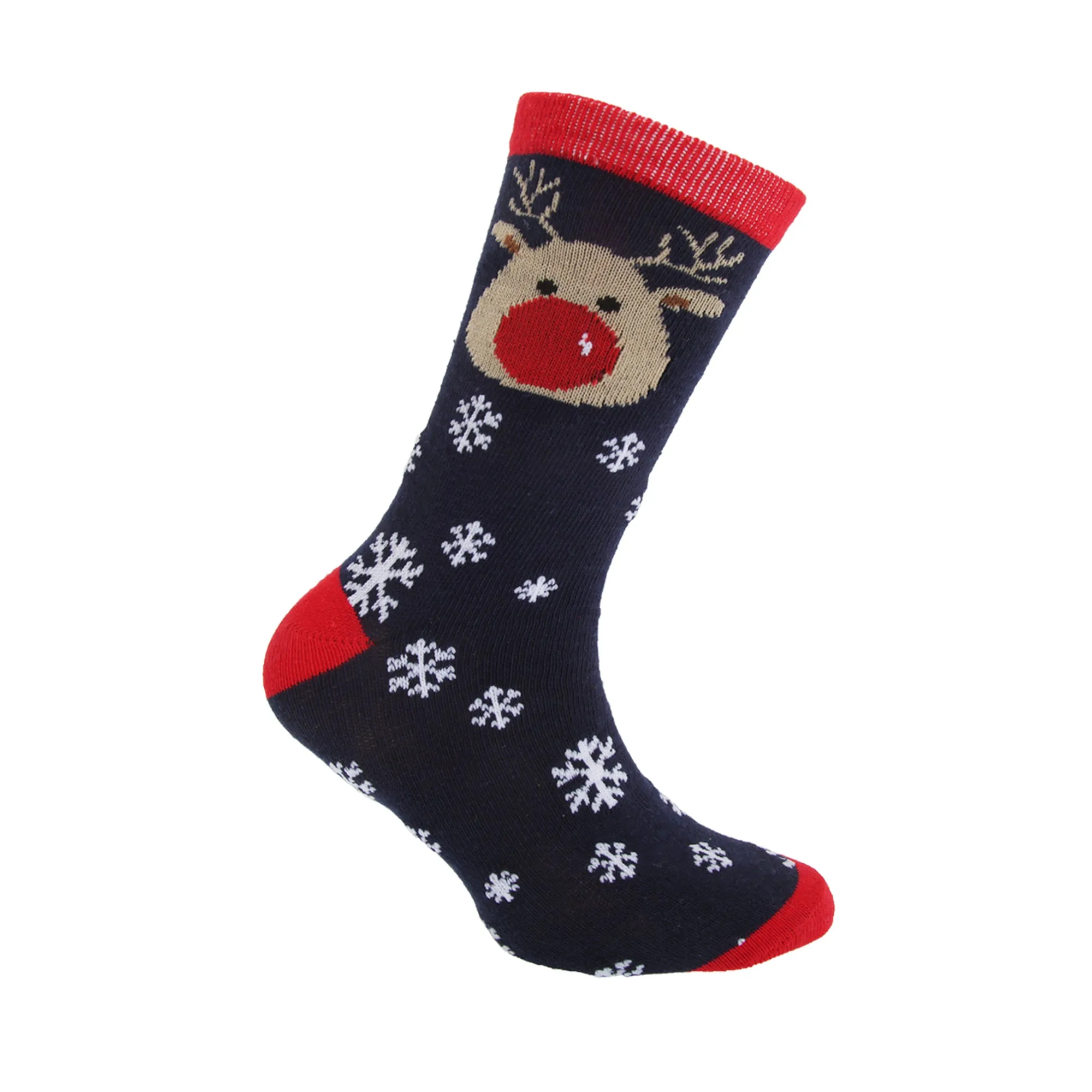 FLOSO Childrens/Kids Christmas Character Novelty Socks (Pack Of 4)