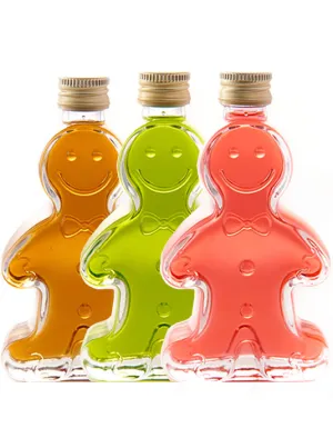 Gingerbread Man Vodka Set 50ml x 3 Stocking Fillers