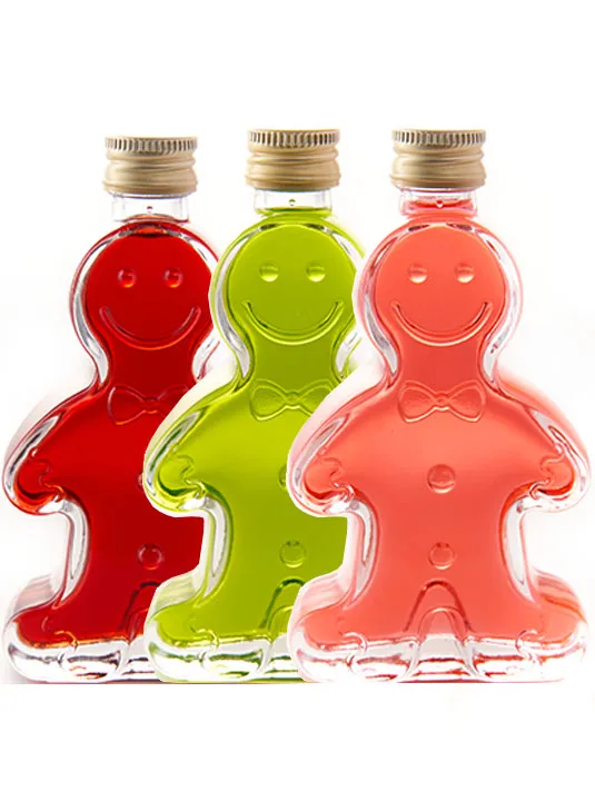 Gingerbread Man Vodka Set 50ml x 3 Stocking Fillers