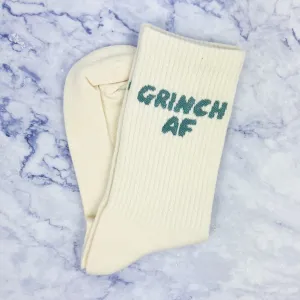 Grinch AF Socks