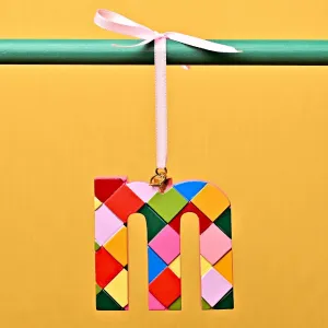 Hanging Decoration: Letter M