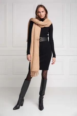 Holland Cooper Chelsea Scarf in Camel