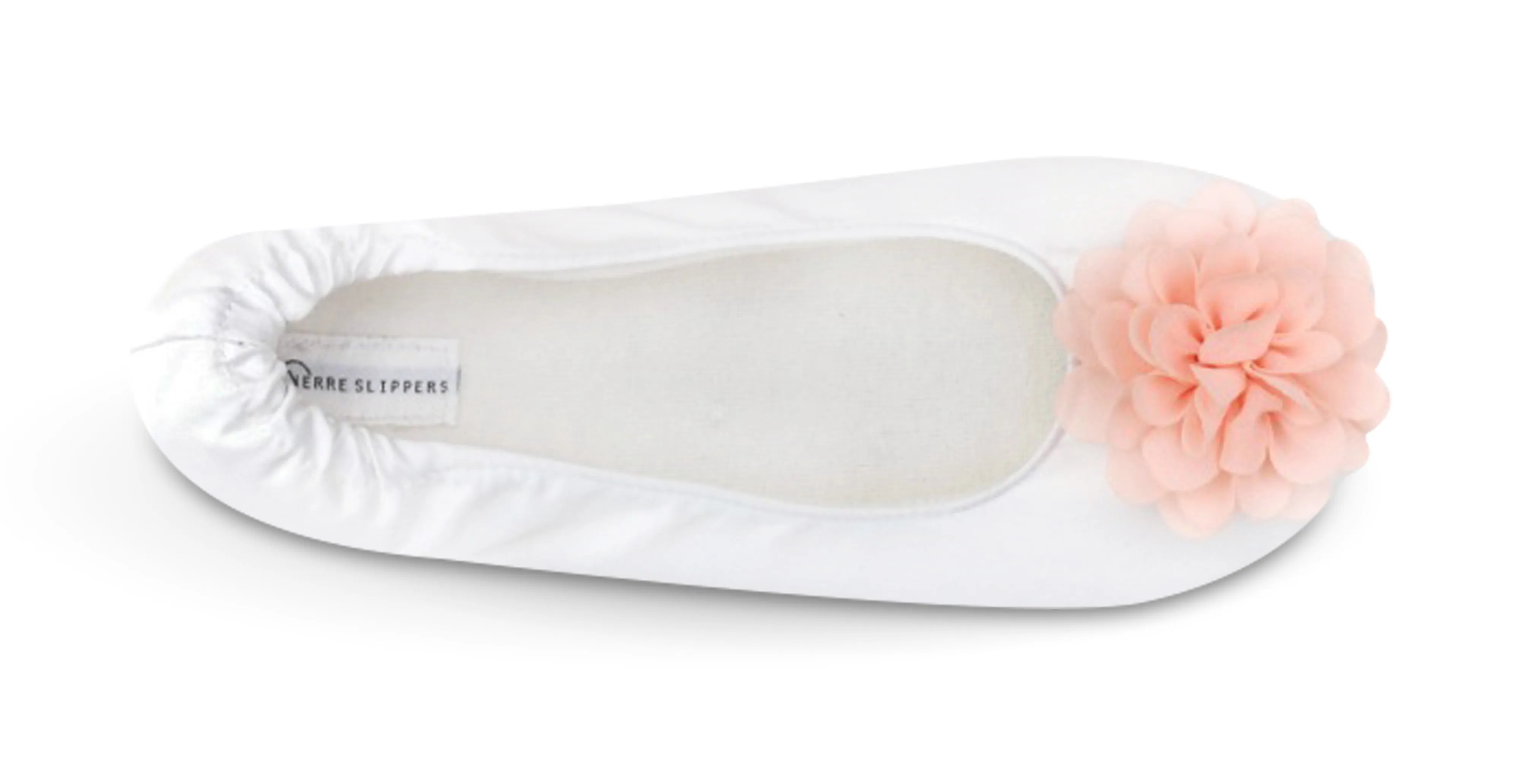 Joyful Peach Bridesmaid Slippers