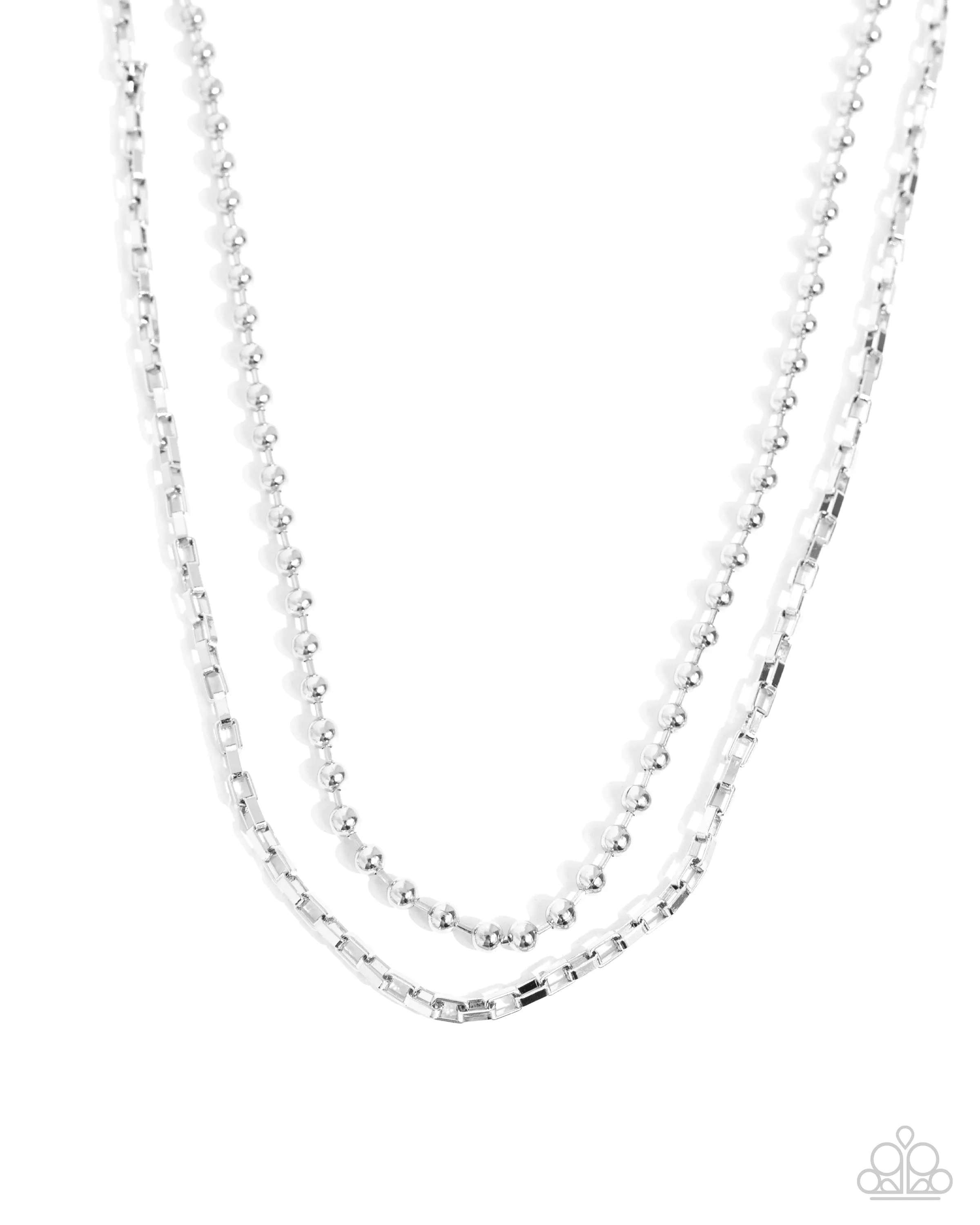 Laidback Layers - Silver Necklace