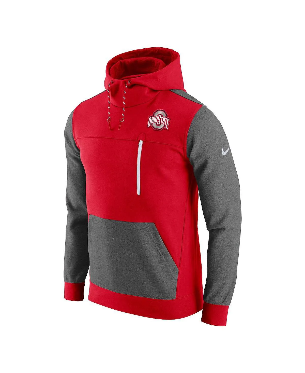 Men's scarlet ohio state buckeyes av-15 2.0 pullover hoodie Nike