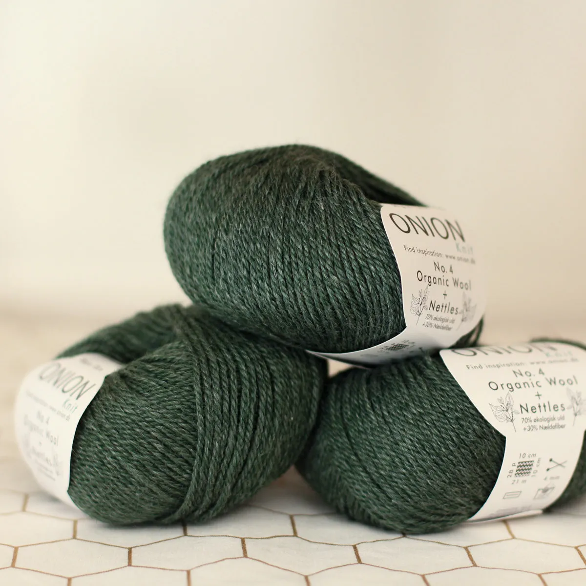 No.4 Organic Wool   Nettles | 8ply DK