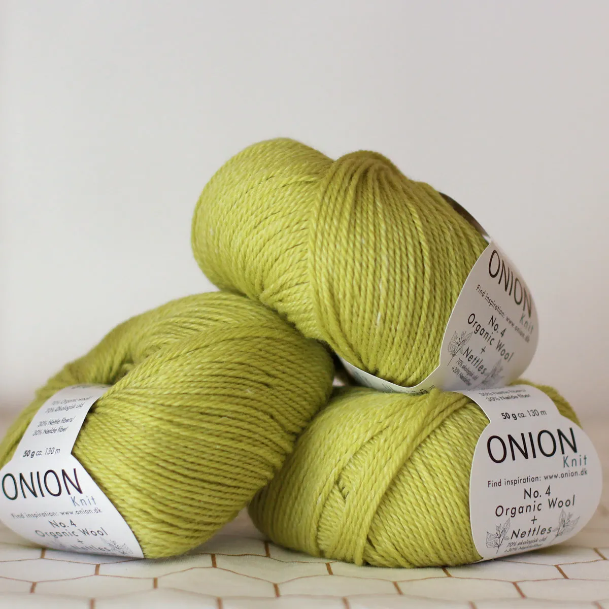 No.4 Organic Wool   Nettles | 8ply DK