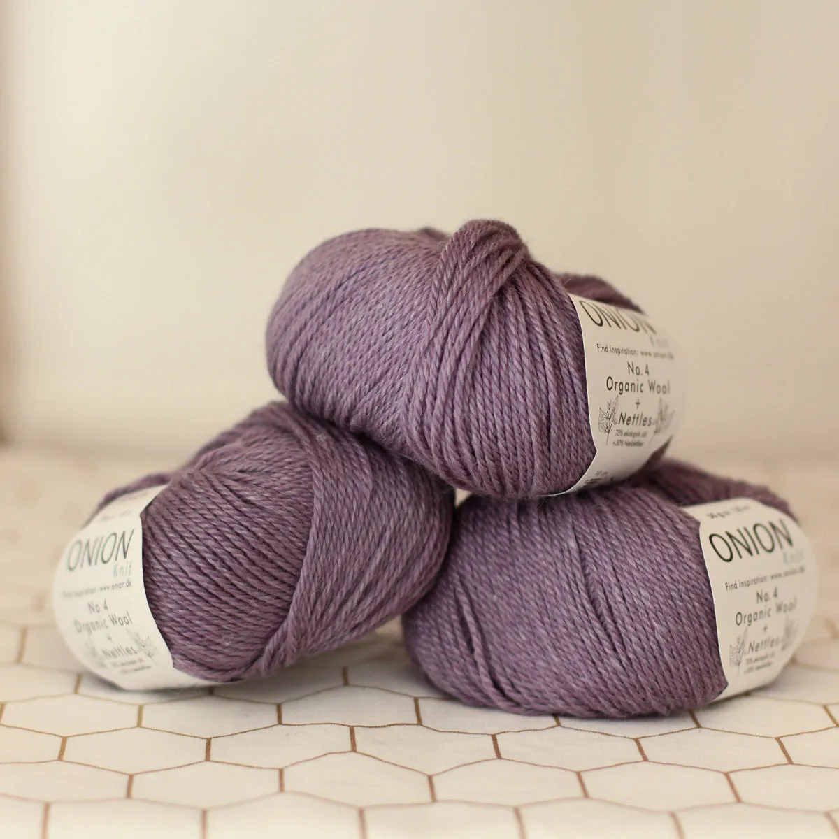 No.4 Organic Wool   Nettles | 8ply DK