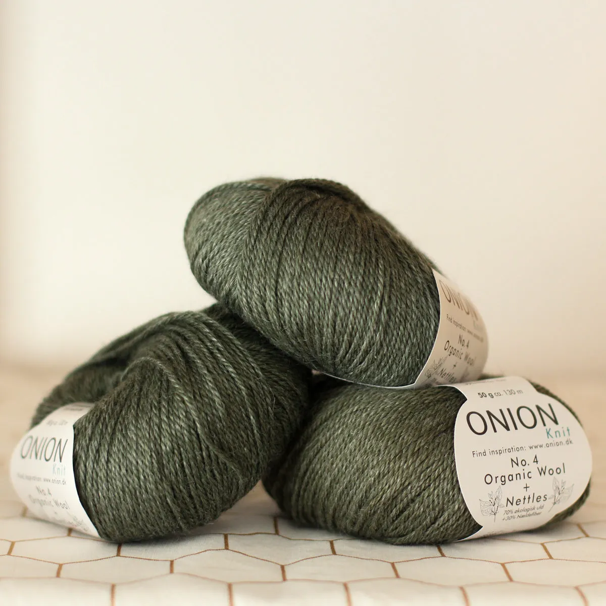 No.4 Organic Wool   Nettles | 8ply DK